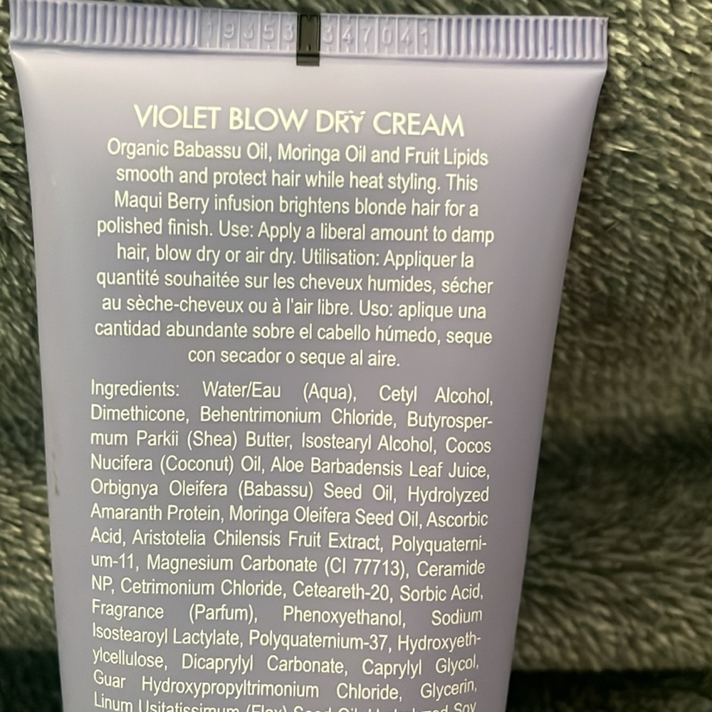 Surface violet blowdry cream four fluid ounces brighten, smooth, protect - Picture 3 of 5